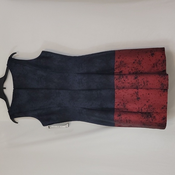 𝅺B. Michael America Jacquard Sheath Cocktail or Holiday Dress - Picture 7 of 14